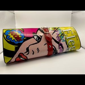 NWOT Pop Art Clutch